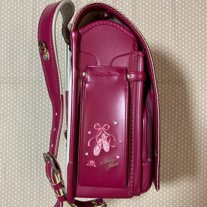 Randoseru Japanese School Bag Kid's Backpack Mezzo Piano Pink Used