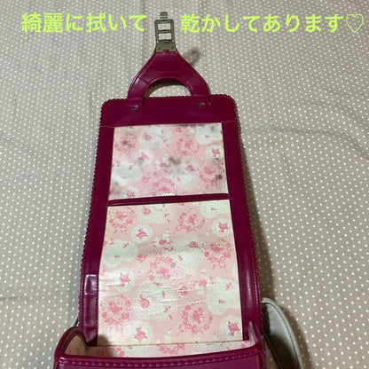 Randoseru Japanese School Bag Kid's Backpack Mezzo Piano Pink Used