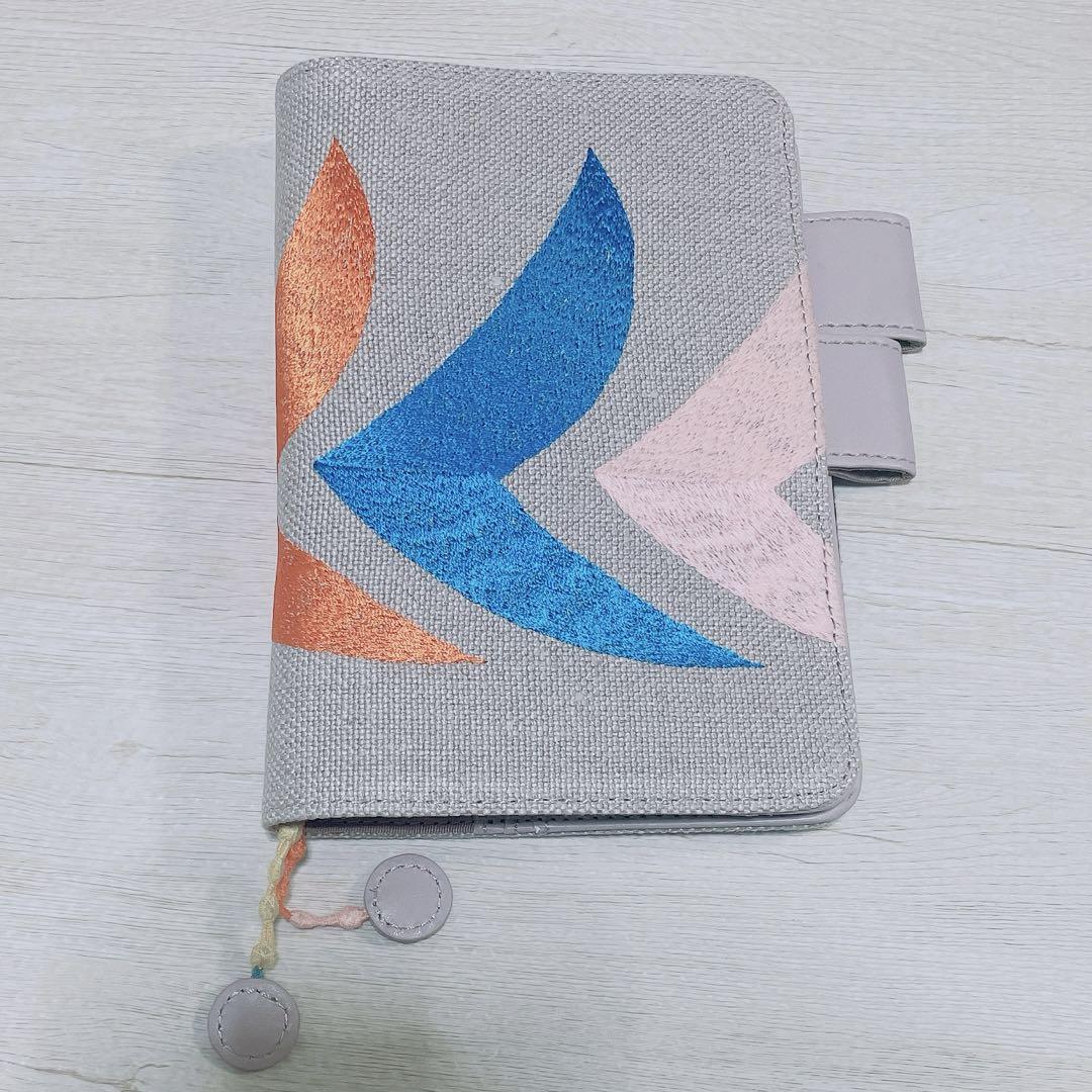 Hobonichi Notebook Cover A6 Original Size mina perhonen Bird Used in Japan