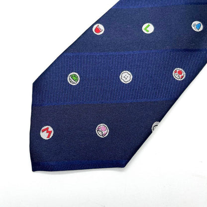 Super Mario Bros. USJ Universal studio japan Tie 100% Silk Used