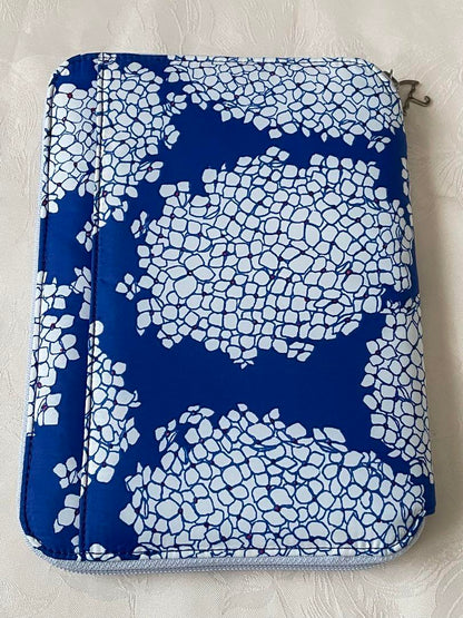 Hobonichi Notebook Cover A5 Cousin Size Zippers Hydrangea Used in Japan