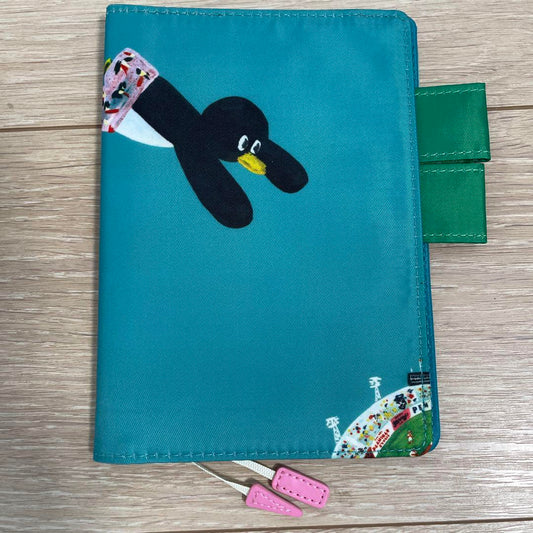 Near Mint Hobonichi Notebook Cover A6 Original Size Goodbye Penguin Used