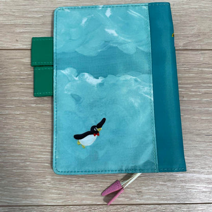 Near Mint Hobonichi Notebook Cover A6 Original Size Goodbye Penguin Used