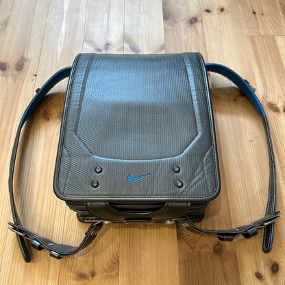 Randoseru Japanese School Bag Kid's Backpack Nike Gunmetal ️ Blue Used