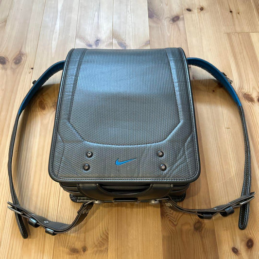 Randoseru Japanese School Bag Kid's Backpack Nike Gunmetal ️ Blue Used