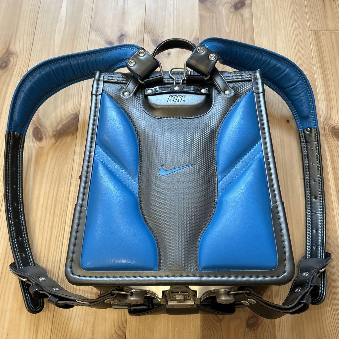 Randoseru Japanese School Bag Kid's Backpack Nike Gunmetal ️ Blue Used