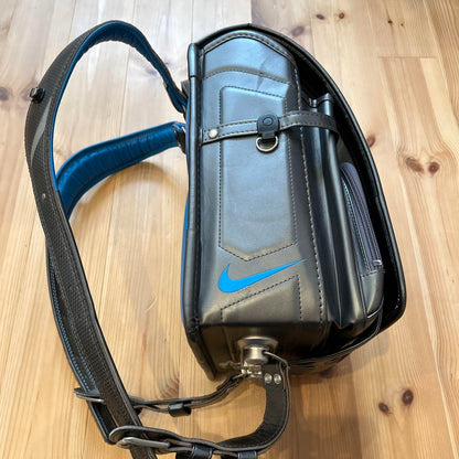 Randoseru Japanese School Bag Kid's Backpack Nike Gunmetal ️ Blue Used