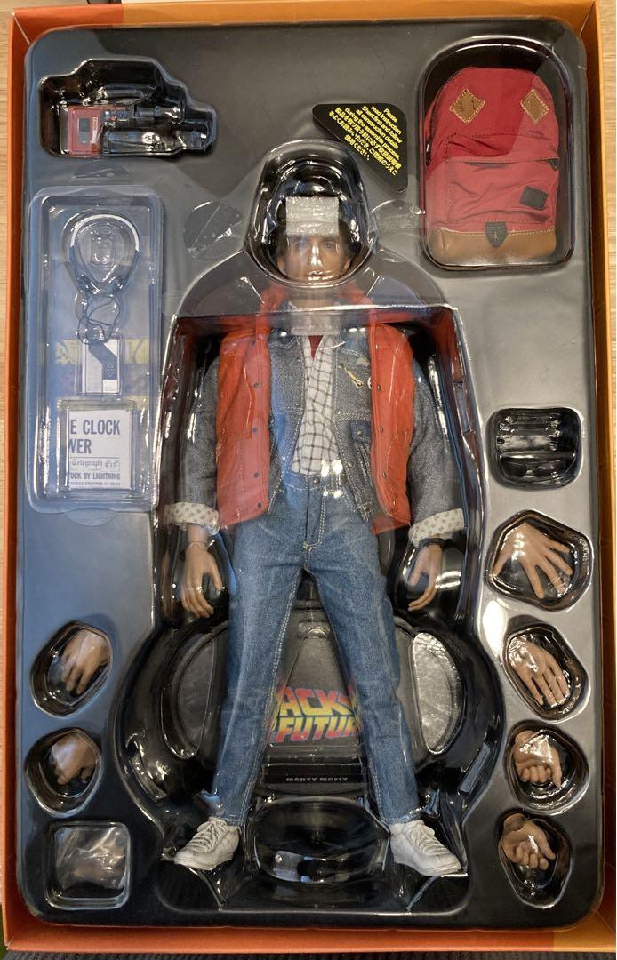 Mint Marty McFly Hot Toys 1/6 scale figure Used in Japan