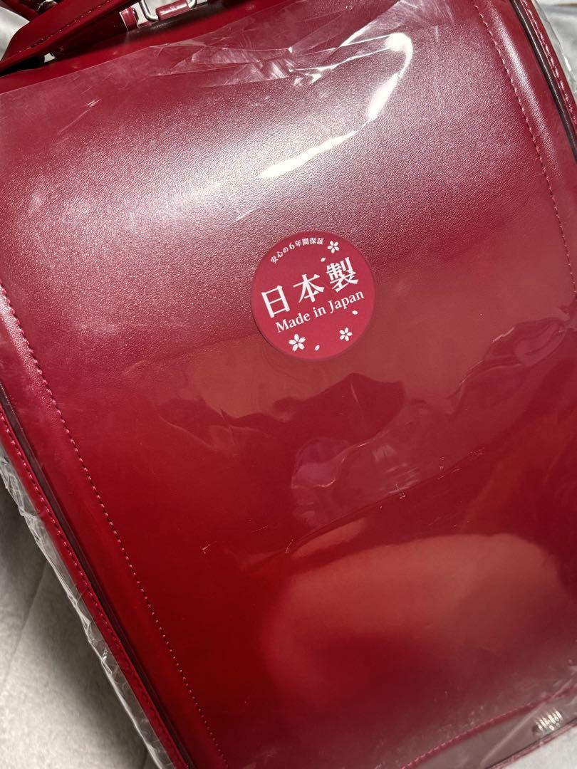 Near Mint Randoseru Japanese School Bag Kid's Backpack KYOWA Red Used