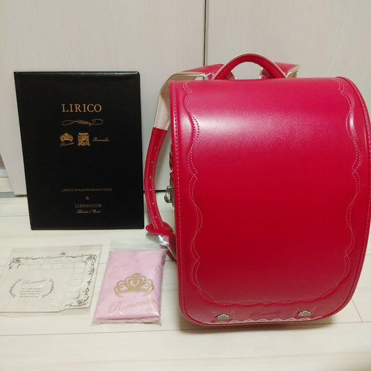 Randoseru Japanese School Bag Kid's Backpack LIRICO Pink Used