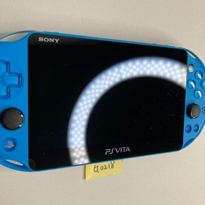 Near Mint PSVita PCH-2000 ZA23 Aqua Blue FW:3.74 Used in Japan