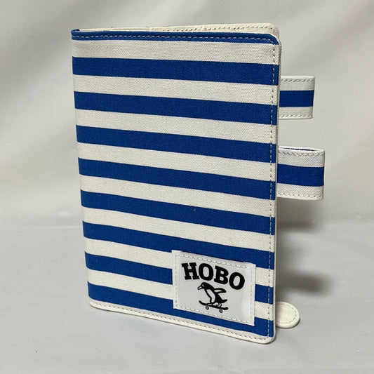 Hobonichi Notebook Cover A6 Original Size Marine border Used in Japan