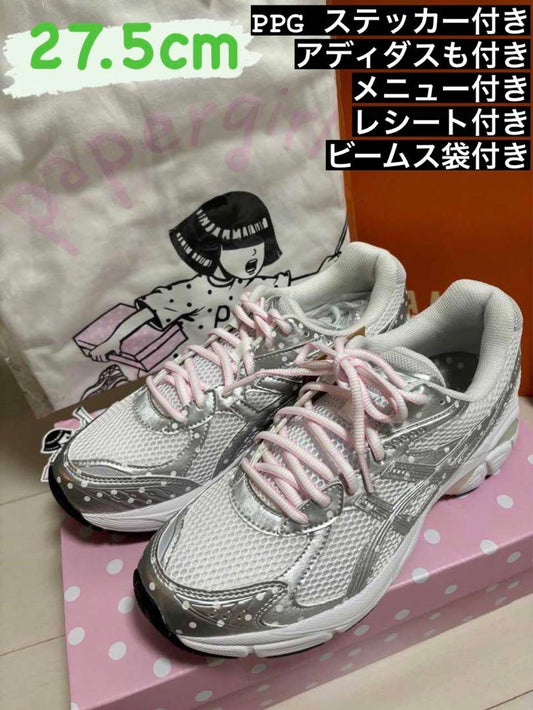 Mint Papergirl × BEAMS × Asics Silver US10.00 From Japan