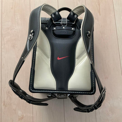 Randoseru Japanese School Bag Kid's Backpack NIKE Black Used