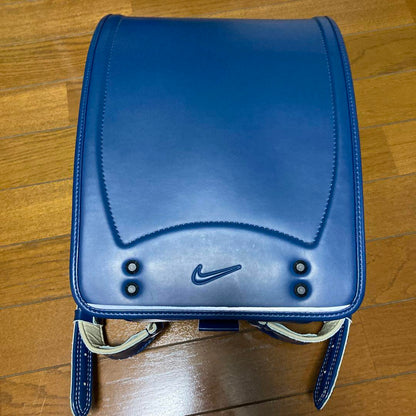 Randoseru Japanese School Bag Kid's Backpack Nike Blue Used