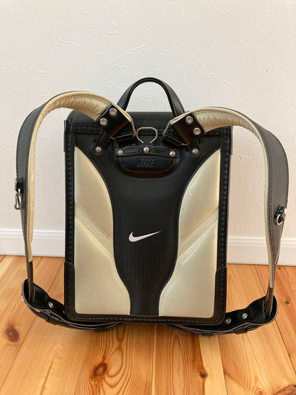 Randoseru Japanese School Bag Kid's Backpack NIKE Black Used