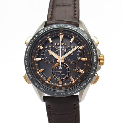 Near Mint Seiko Astron SBXB025 GPS satellite radio solar watch Used in Japan