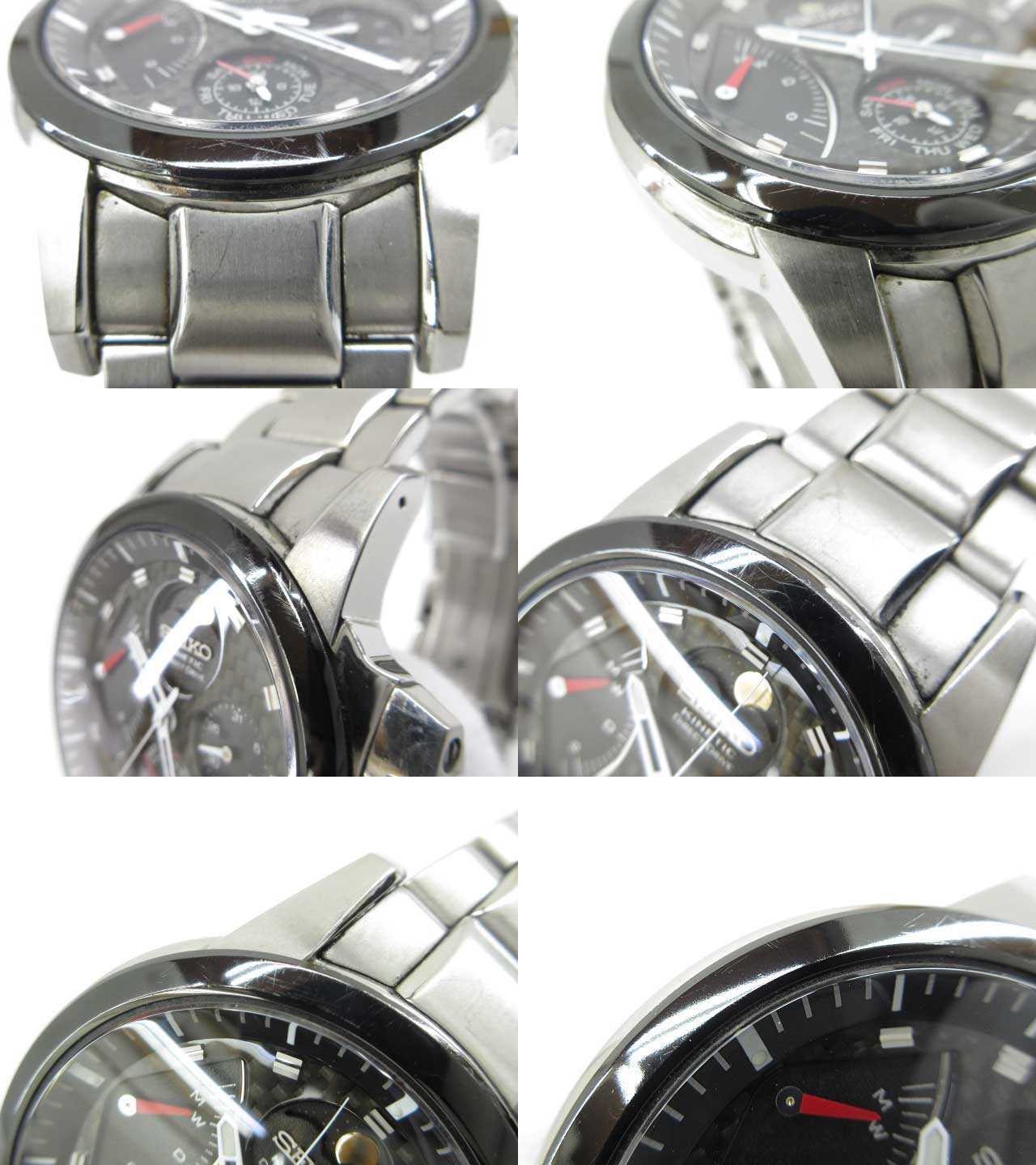 Seiko Watch Brightz Phenix Kinetic Direct Drive Used in Japan