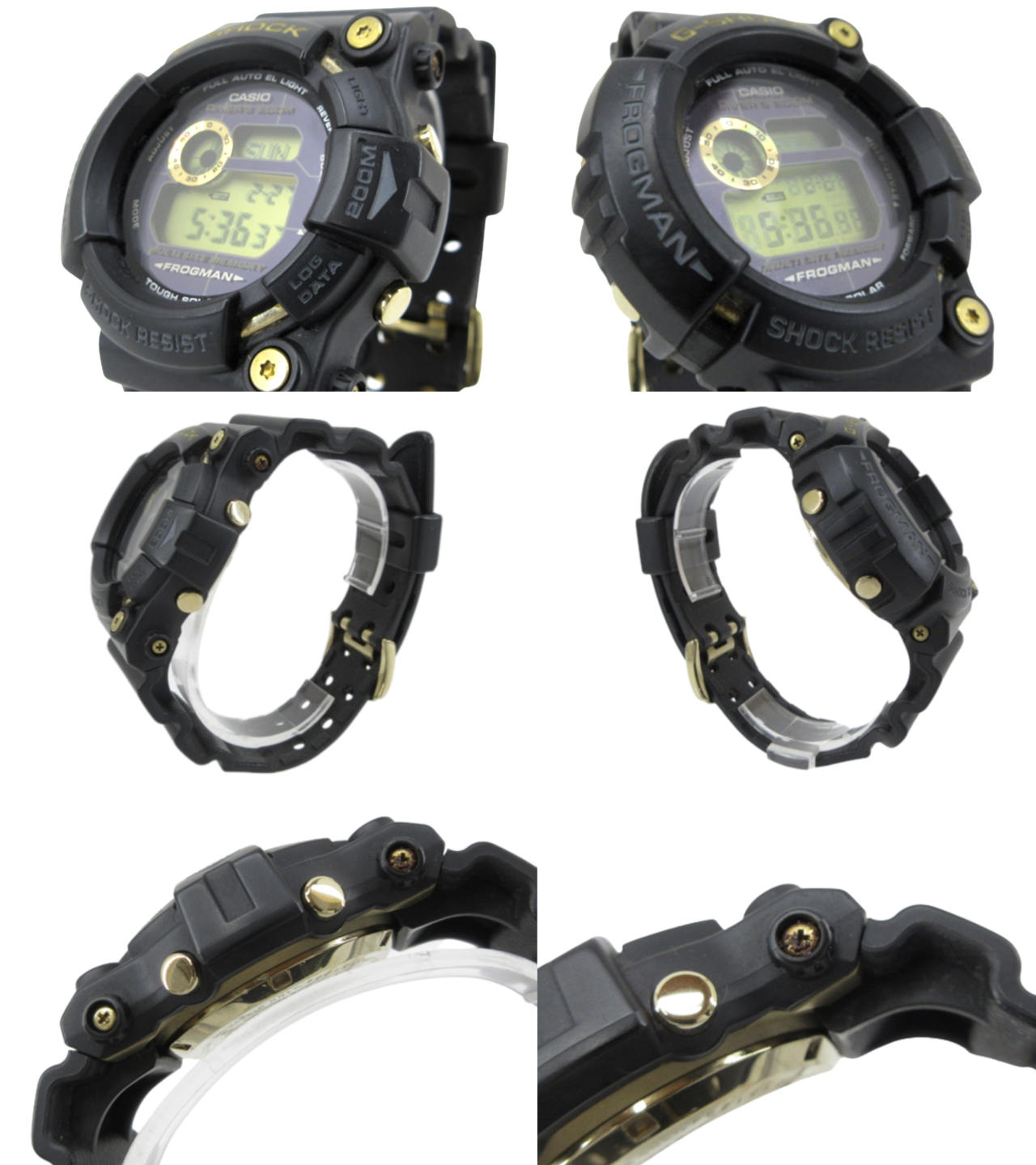 G-SHOCK ☆フロッグマン用ベゼル3個セット☆GW-225A☆未使用 GW-