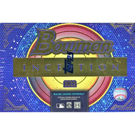 MLB 2022 TOPPS BOWMAN INCEPTION BASEBALL HOBBY BOX Released on March 3, 2023 2
