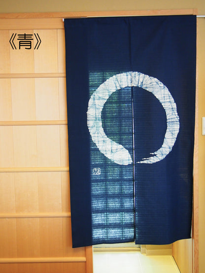 Japanese Noren curtain Roketsuzome which is masterpiece in Kyoto Japan
