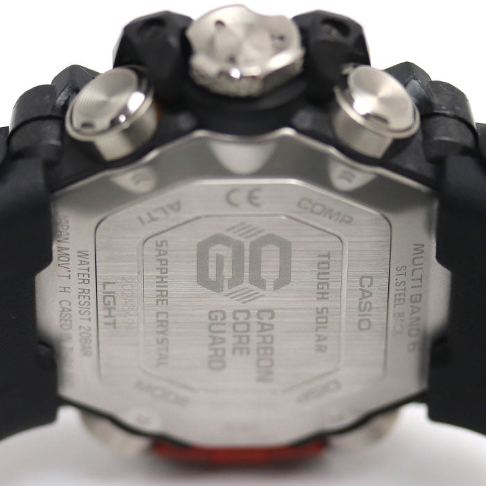 CASIO G-SHOCK Watch Madmaster Solar Black GWG-2000-1A3JF Used in Japan