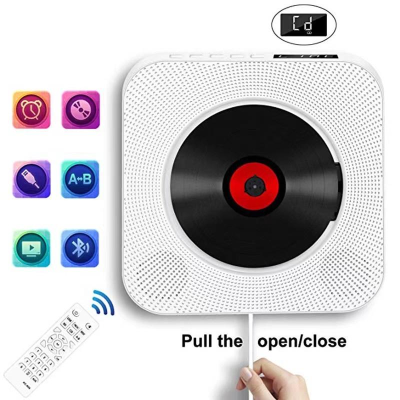 New type CD player wall-mounted multi-purpose tabletop & wall-mounted Bluetooth