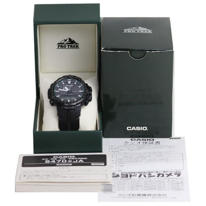 Casio  PROTREK watch solar radio PRW-S6100Y-1JF Men's Used in Japan