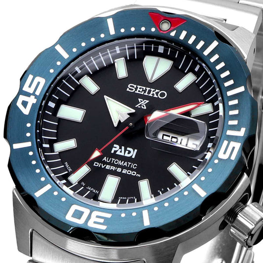 Seiko Watch Men's Overseas Model MADE IN JAPAN PROSPEX PADI Automatic Diver's SR