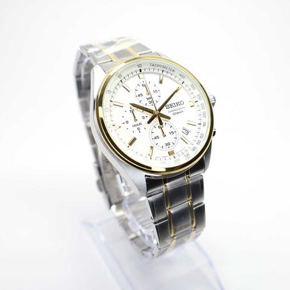 Near Mint Seiko Sport Chronograph Quartz SSB380P Used in Japan