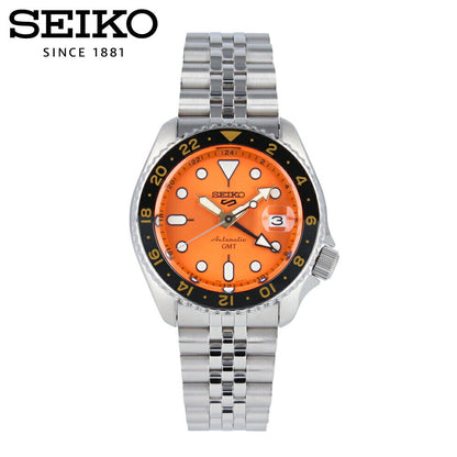 Mint Seiko 5 Watch Sports GMT Men's Waterproof Automatic From Japan