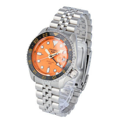 Mint Seiko 5 Watch Sports GMT Men's Waterproof Automatic From Japan