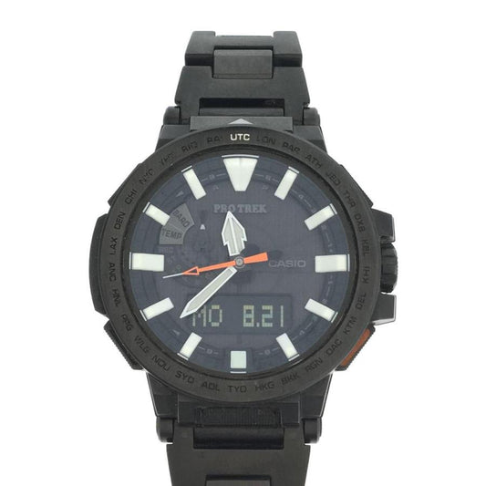 Casio ROTREK Radio solar watch PRX-8000YT-1JF MANASLU Used in Japan