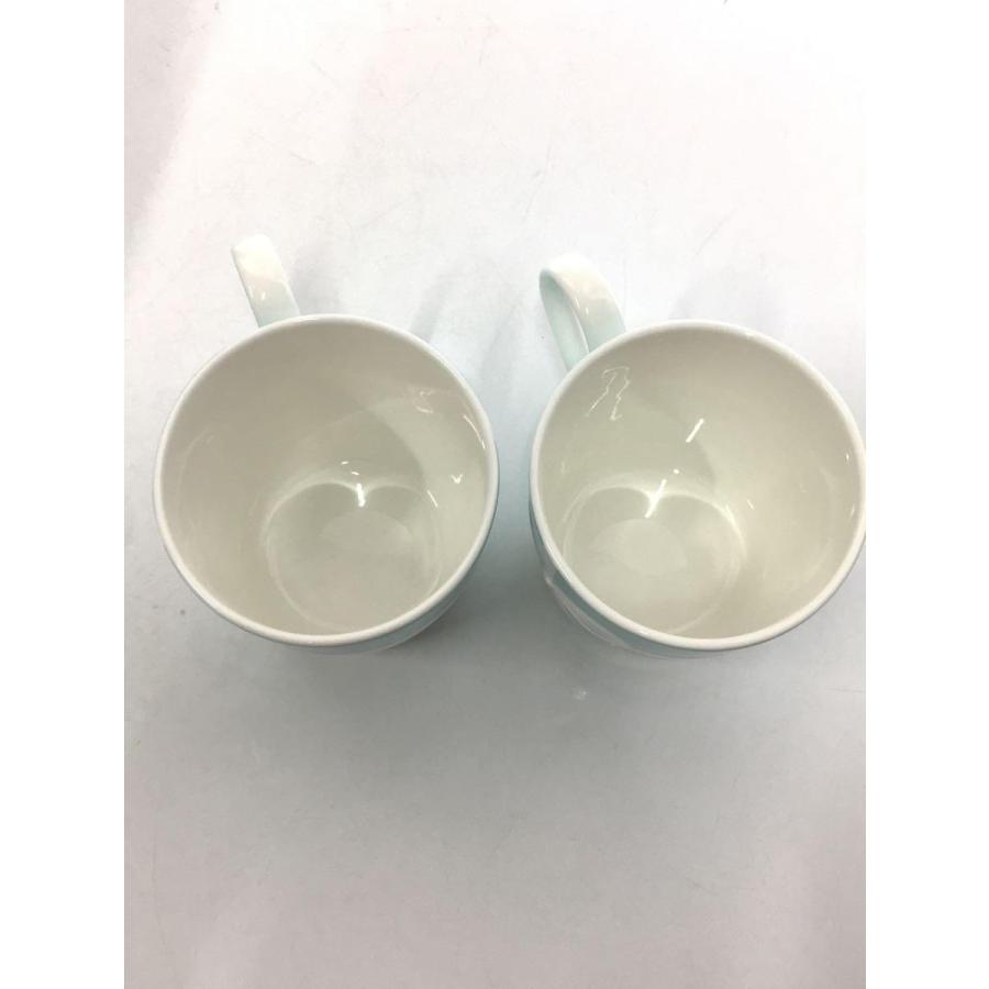 TIFFANY&Co. Western 2-piece set pair mug blue ribbon Used in Japan