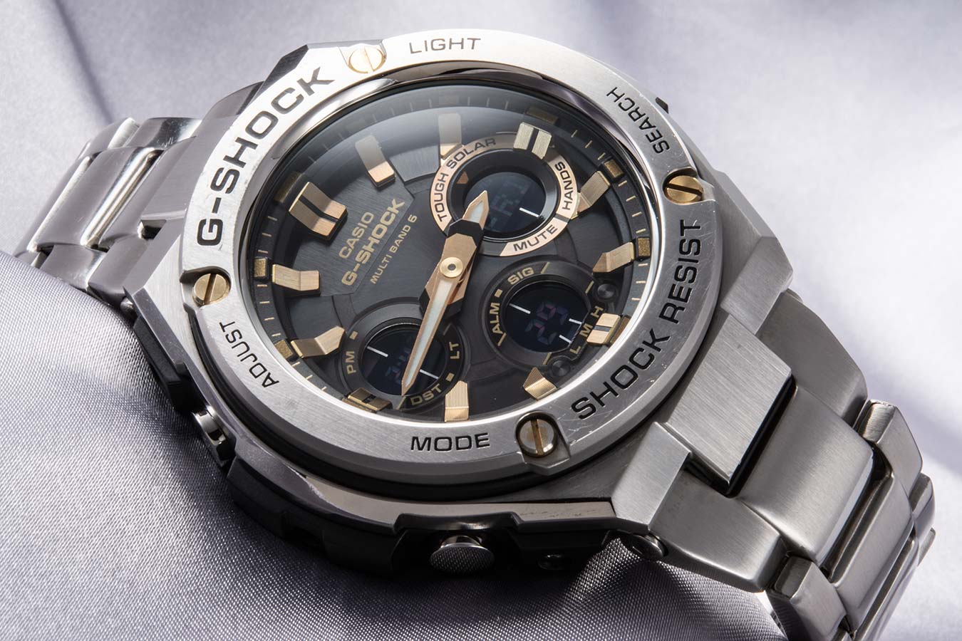 Casio Watch G-Shock Solar GST-W110D-1A9JF Used in Japan