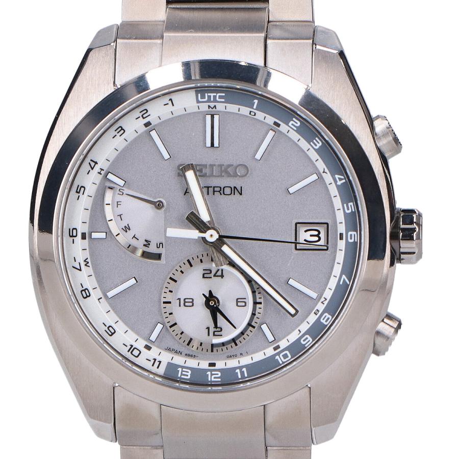 Near Mint Seiko Watch SBXY009 ASTRON Solar Radio Men's Used in Japan