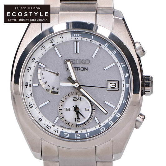Near Mint Seiko Watch SBXY009 ASTRON Solar Radio Men's Used in Japan