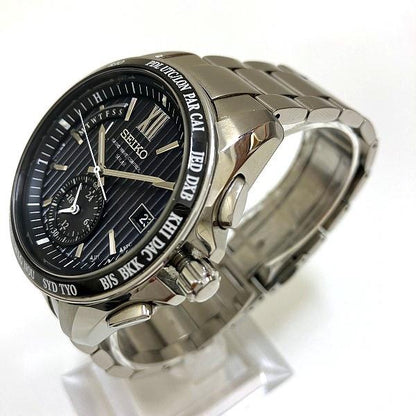 Seiko Watch Brightz SAGA145 Radio Solar Men's Used in Japan