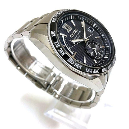 Seiko Watch Brightz SAGA145 Radio Solar Men's Used in Japan