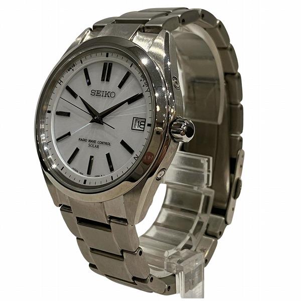 Seiko Watch Brightz 7B24-0BH0 Solar Watch Men's Used in Japan