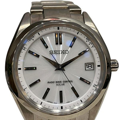 Seiko Watch Brightz 7B24-0BH0 Solar Watch Men's Used in Japan