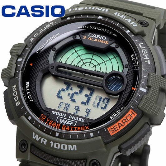 Casio watch cheap Casio chipkashi digital outdoor fishing From Japan