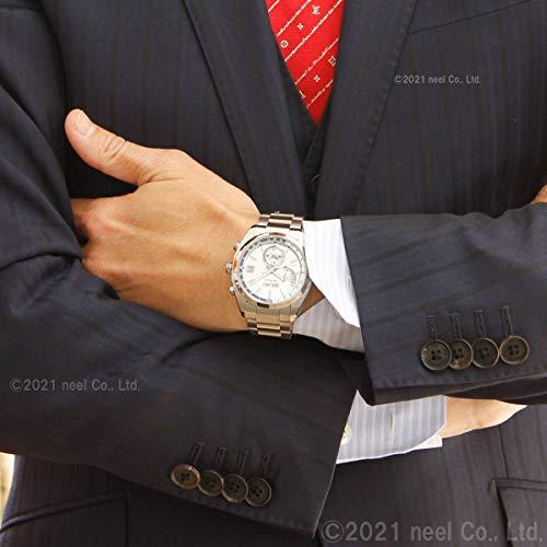 New Astron Seiko Watch Solar Radio Line SBXY009 Men's Silver From Japan