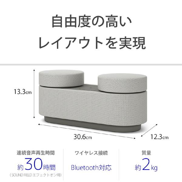 SONY Bluetooth speaker gray HT-AX7 [Bluetooth compatible] New From Japan