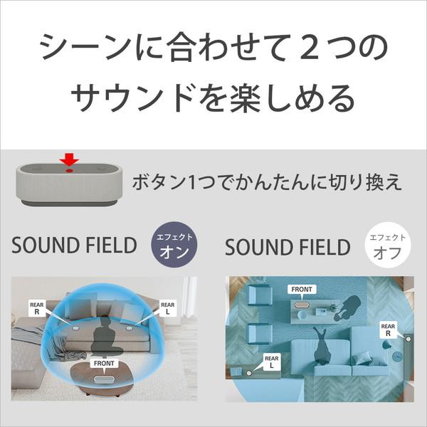 SONY Bluetooth speaker gray HT-AX7 [Bluetooth compatible] New From Japan