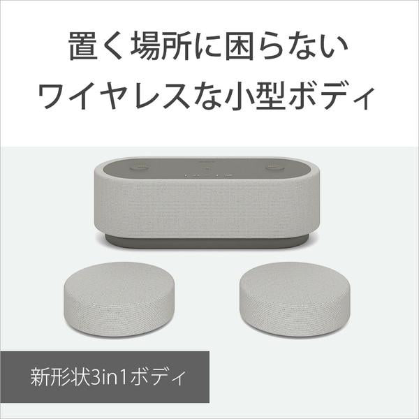 SONY Bluetooth speaker gray HT-AX7 [Bluetooth compatible] New From Japan