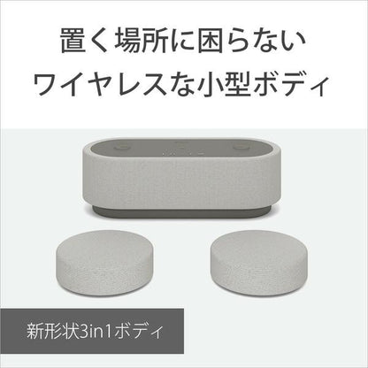 SONY Bluetooth speaker gray HT-AX7 [Bluetooth compatible] New From Japan