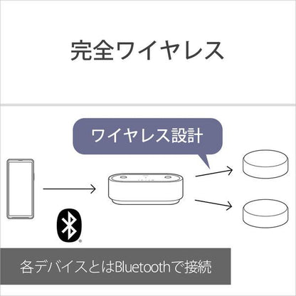 SONY Bluetooth speaker gray HT-AX7 [Bluetooth compatible] New From Japan